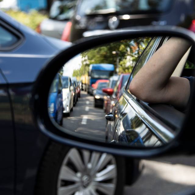 Pendlerfrust im Stau