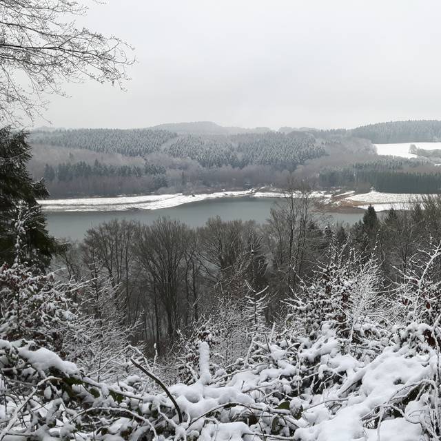 Dhünntalsperre Winter