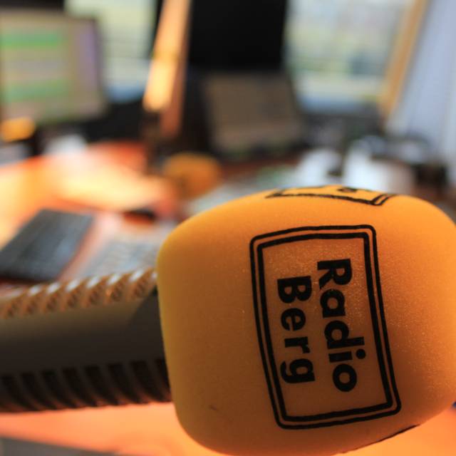 Mikrofon Logo Radio Berg Mischpult Sendestudio Studio