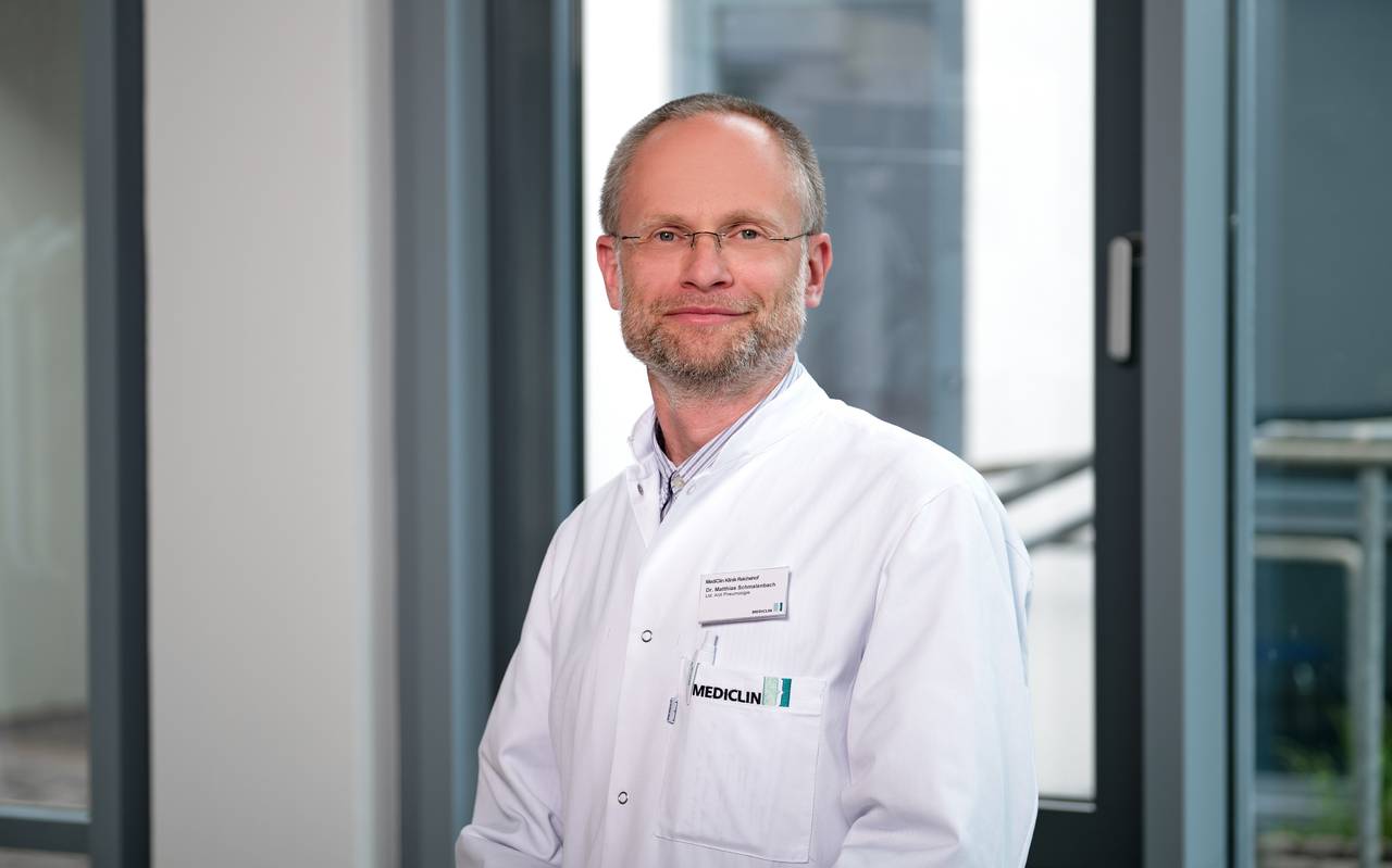 Dr. med. Matthias Schmalenbach, Chefarzt Pneumologie, Mediclin Reichshof