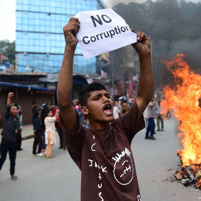 Proteste in Nepal