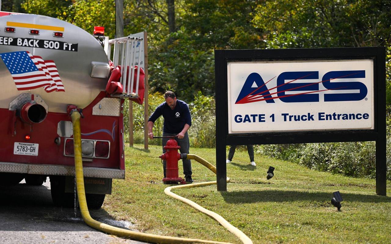 Explosion in Tennessee