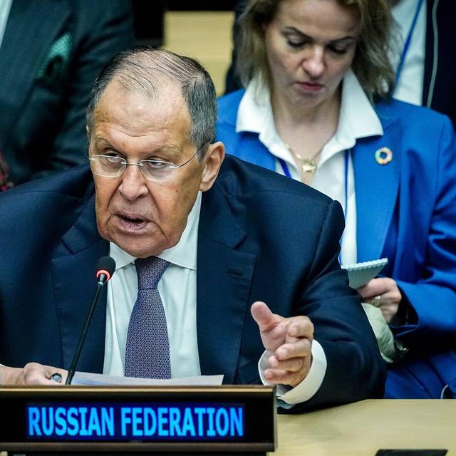 Russlands Außenminister Sergej Lawrow