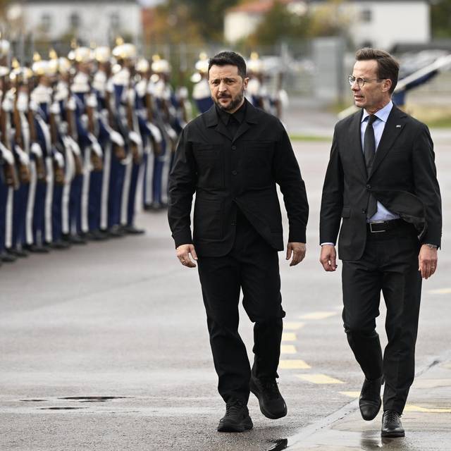 Ukraine-Krieg - Selenskyj in Schweden