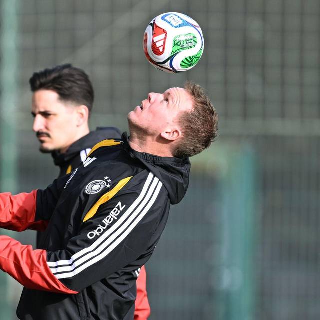 Abschlusstraining der Fußball-Nationalmannschaft