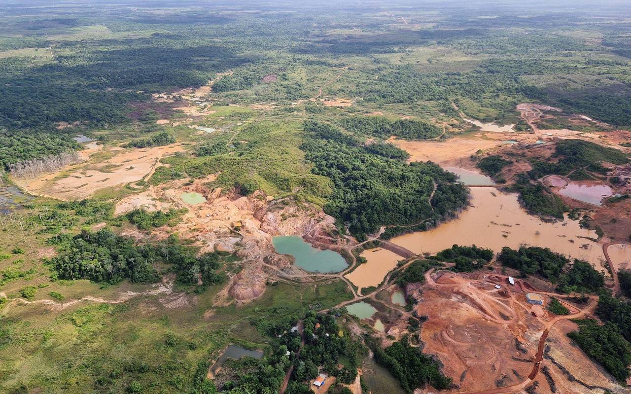 Überflug über den Amazonas