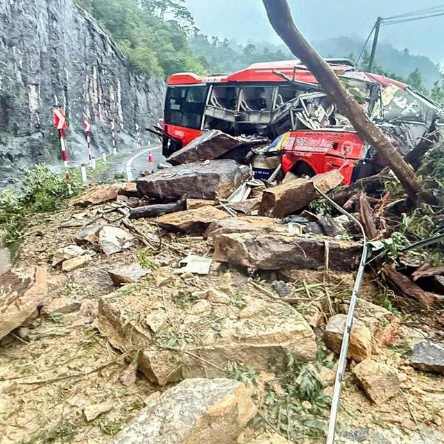 Erdrutsch in Vietnam