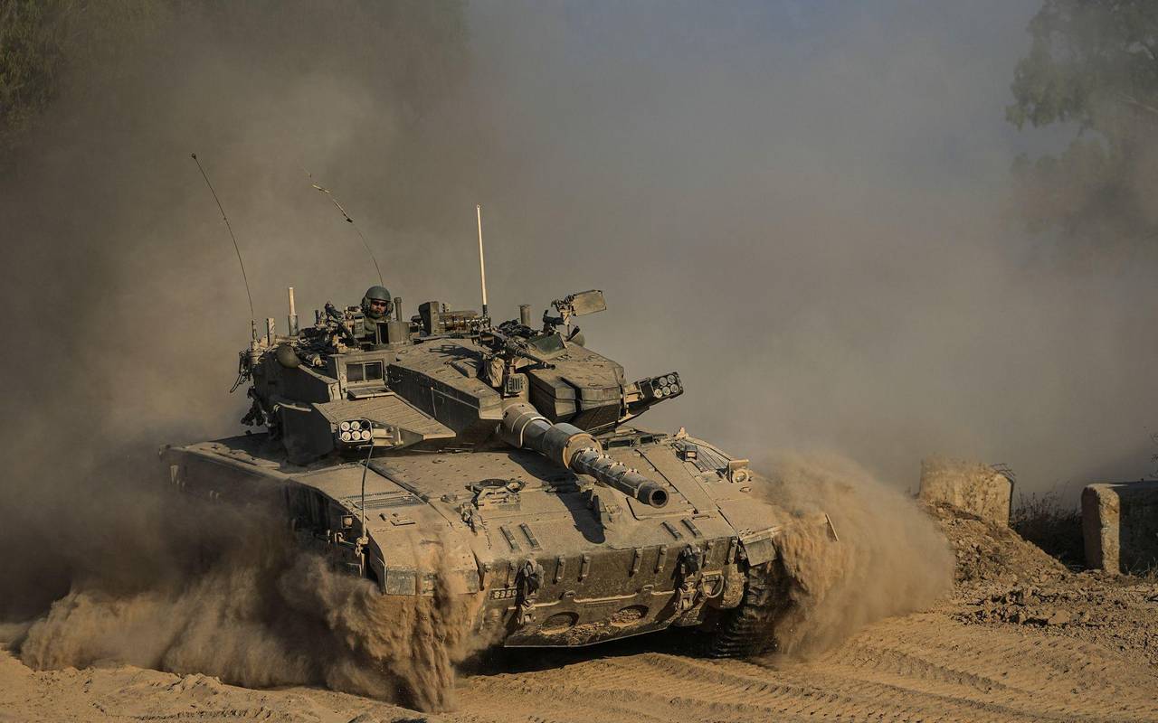 Nahostkonflikt - Grenze zwischen Israel und Gaza