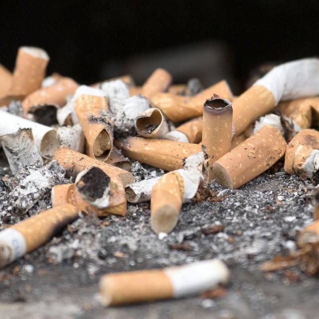Zigarettenkippen