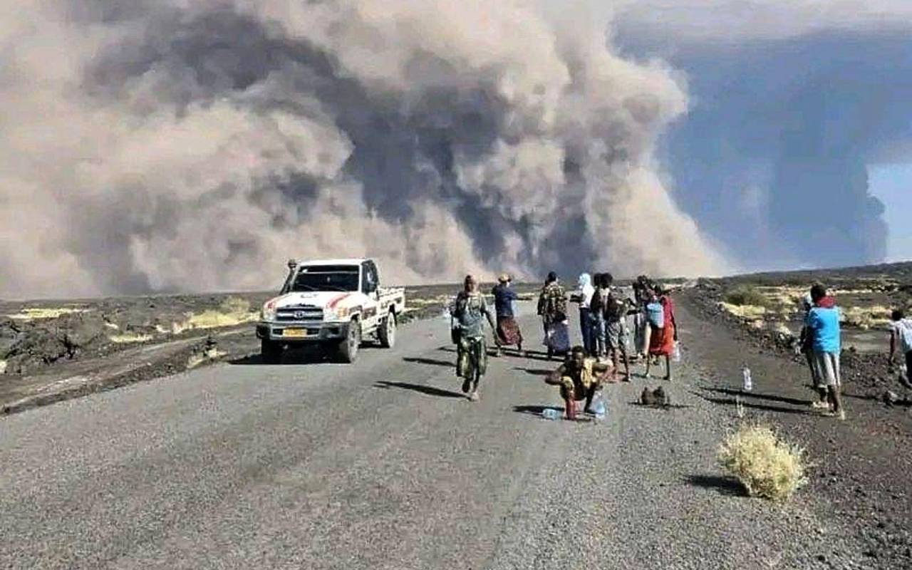 Vulkanausbruch in Äthiopien