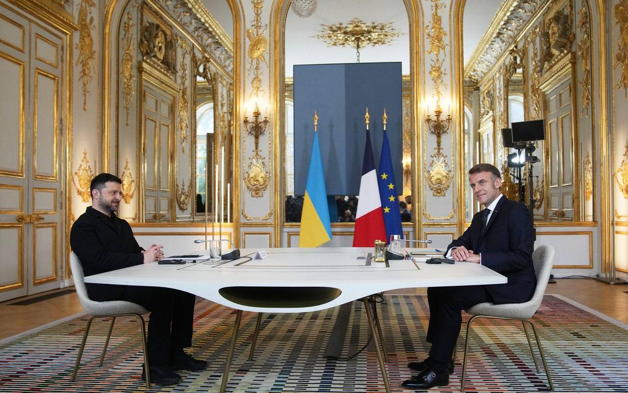 Präsident der Ukraine in Frankreich