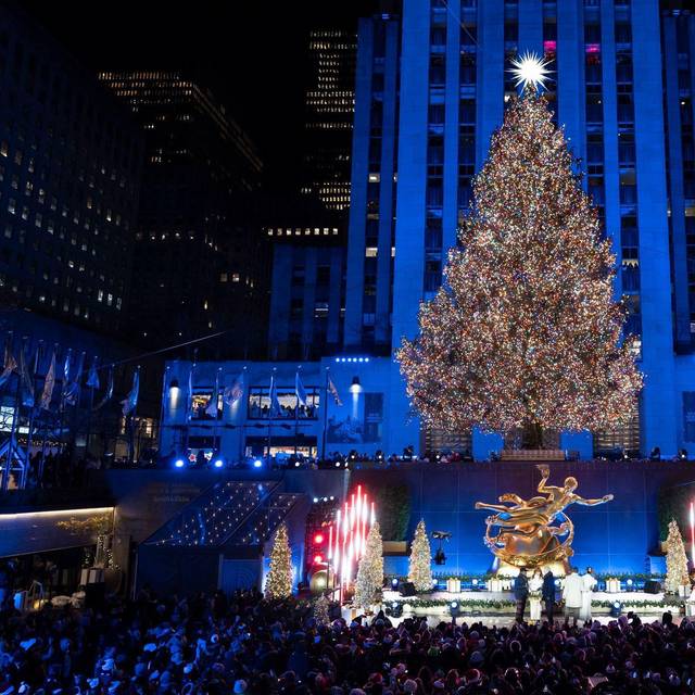 Weihnachtsbäume - Rockefeller Center