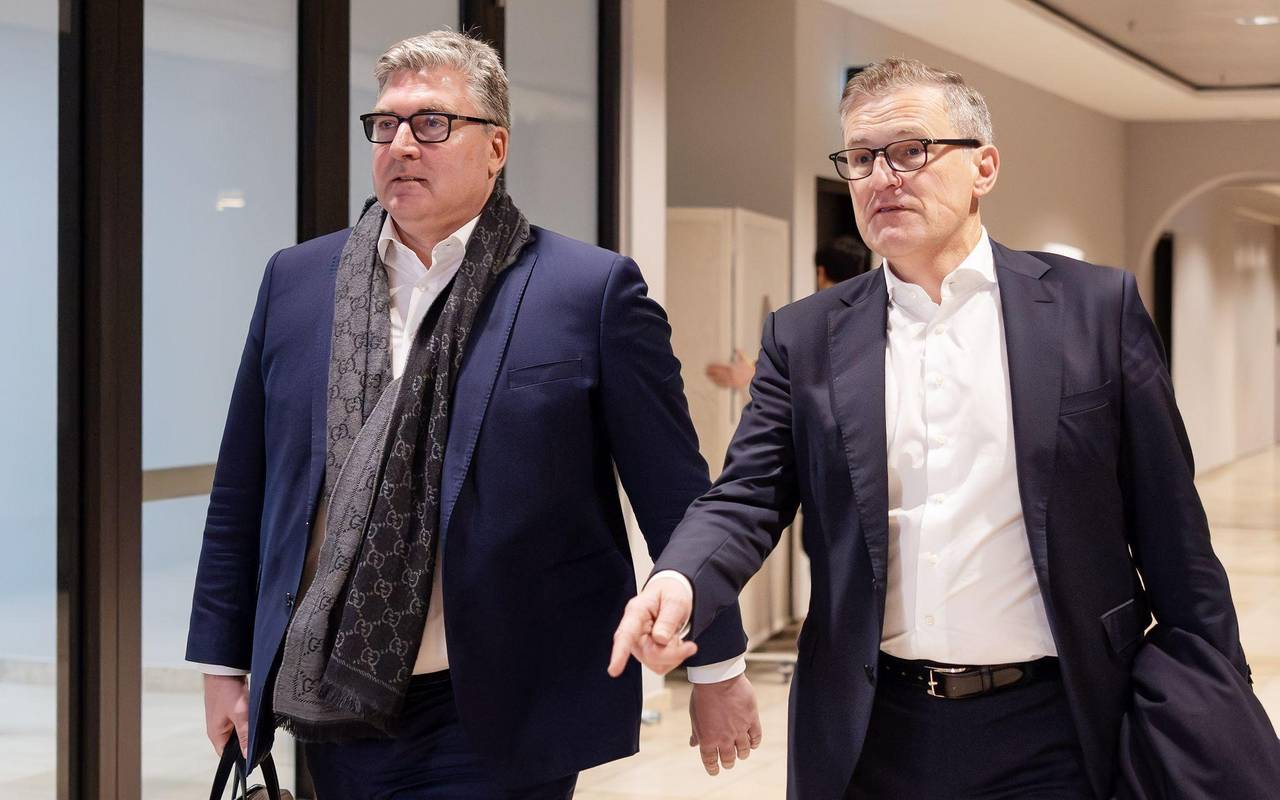 Axel Hellmann und Jan-Christian Dreesen