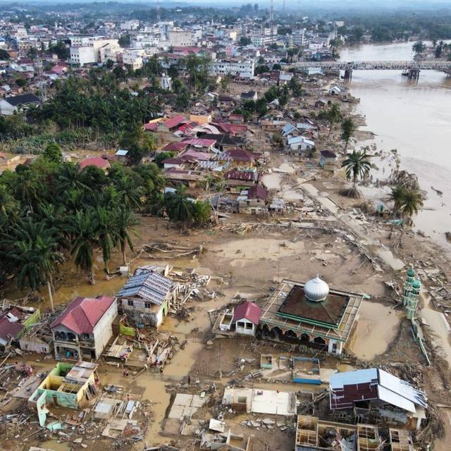 Überschwemmungen in Indonesien