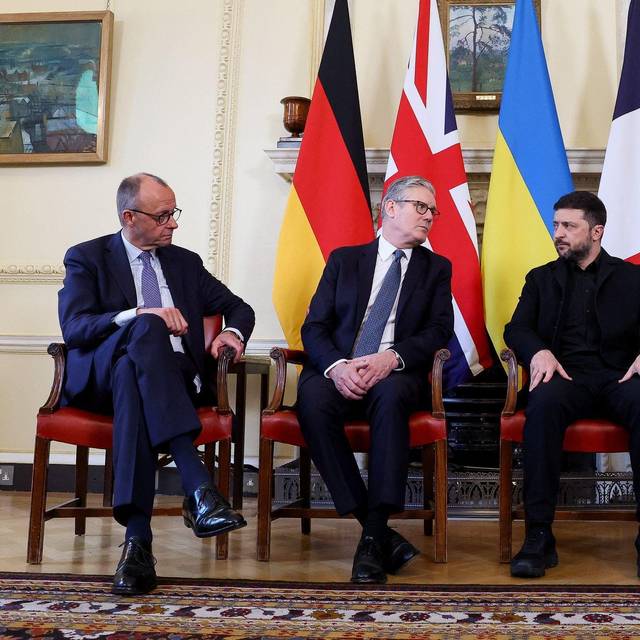 Ukraine-Krieg - Beratungen mit europäischen Partnern in London