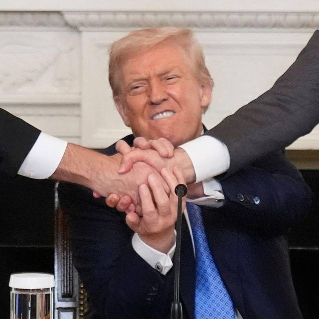 Führer der verfeindeten Kaukasus-Staaten bei Trump