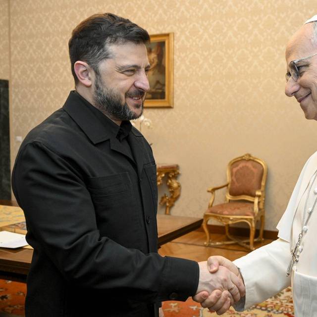 Papst empfängt Präsidenten der Ukraine