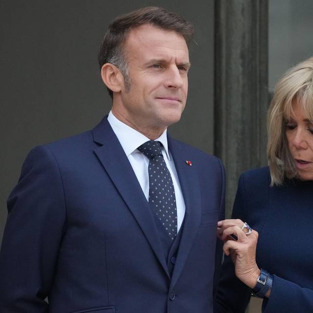 Emmanuel und Brigitte Macron