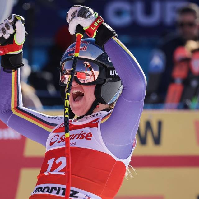 St. Moritz Weltcup Abfahrt