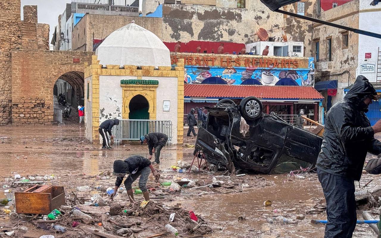 Nach Überschwemmungen in Marokko