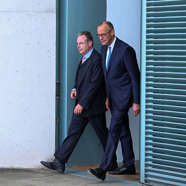 Kanzler Merz und der belgische Ministerpräsident De Wever