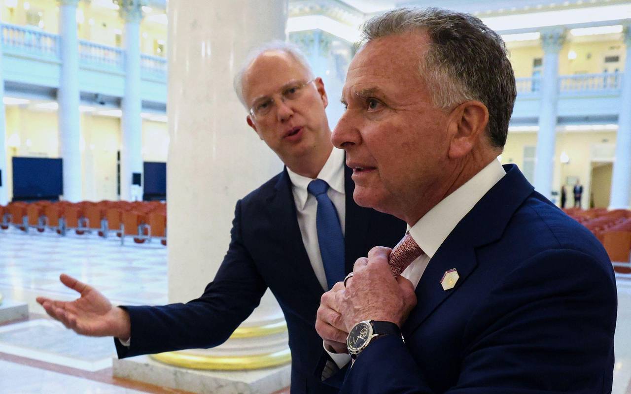 Kirill Dmitrijew und Steve Witkoff