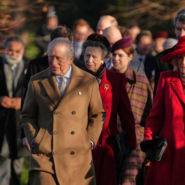 Britische Royals besuchen Weihnachtsgottesdienst