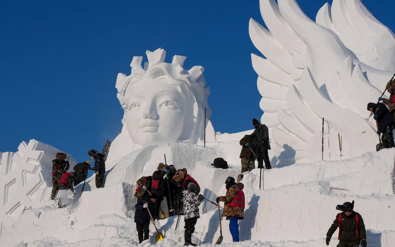 Eisfestival in Harbin