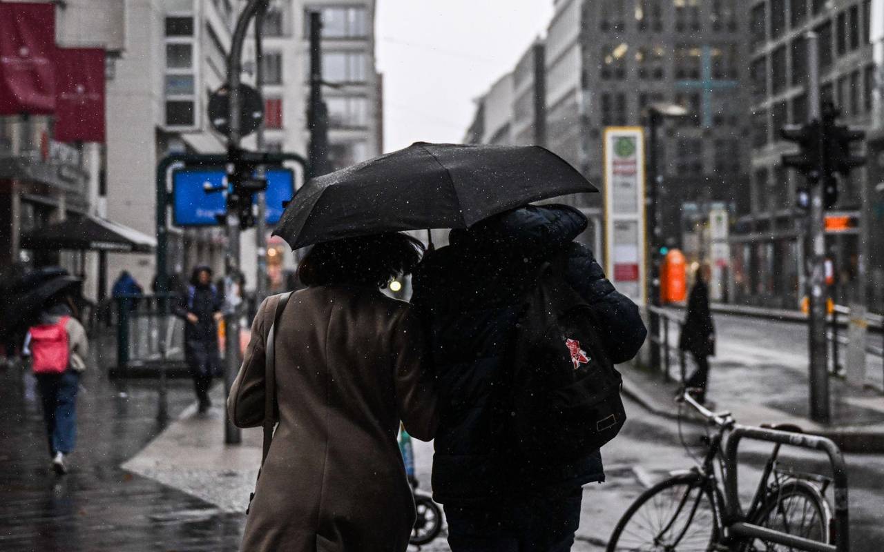 Regenwetter in Berlin