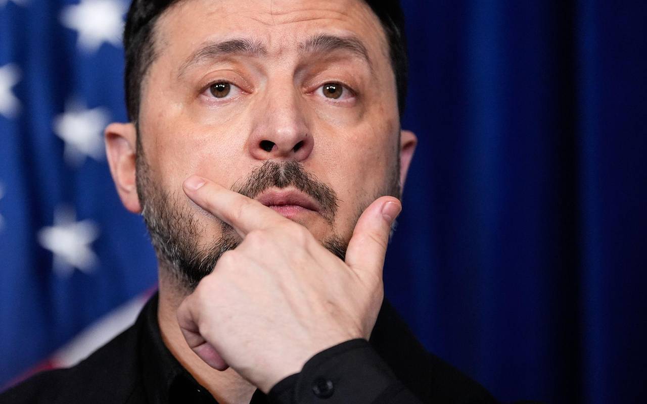 US-Präsident Trump empfängt Präsident Selenskyj in Florida