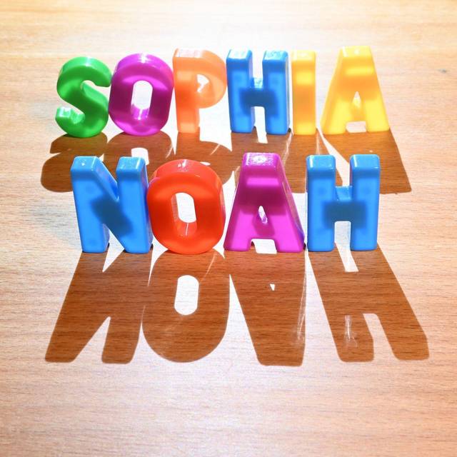 Illustration - Vornamen - Sophia und Noah