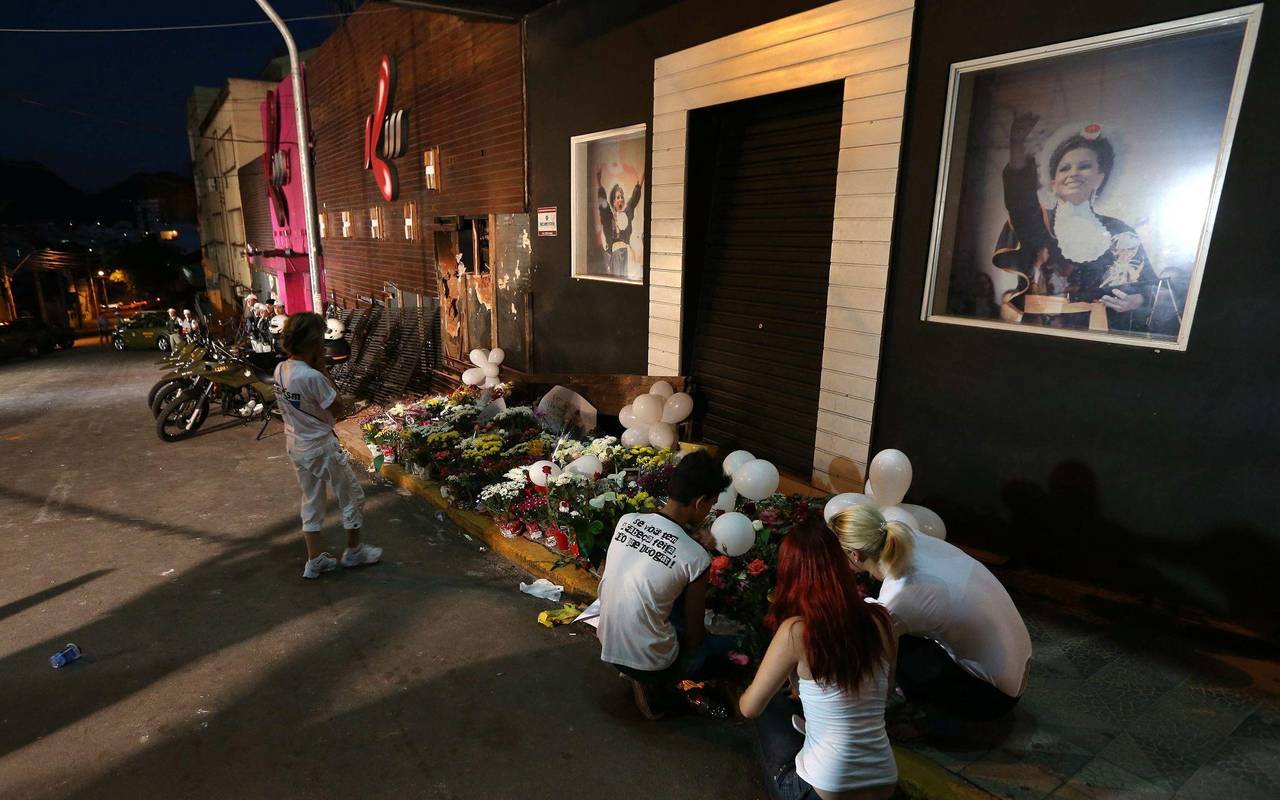 Brand des Clubs «Kiss» in Brasilien 2013