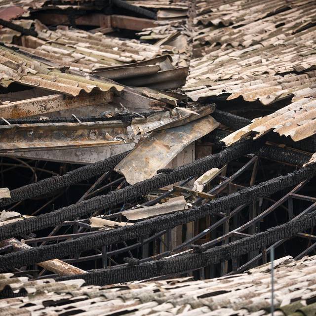 Brand in Nordmazedonien 2025