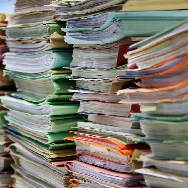 Aktenstapel