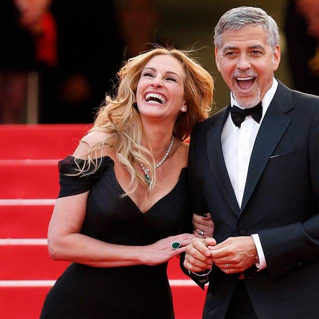 Julia Roberts und George Clooney