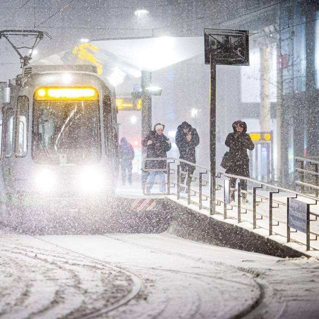 Winterwetter - Sturmtief Elli - Hannover