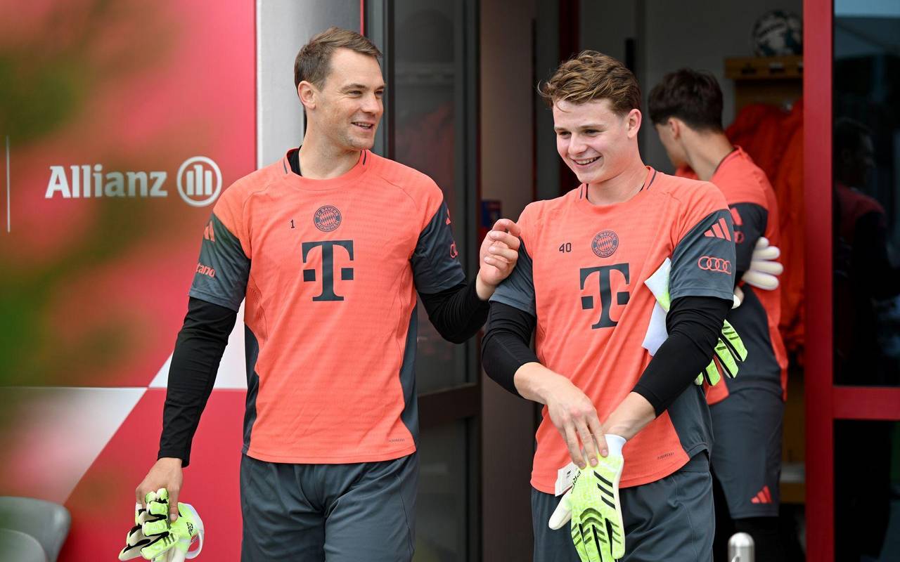 Manuel Neuer und Jonas Urbig