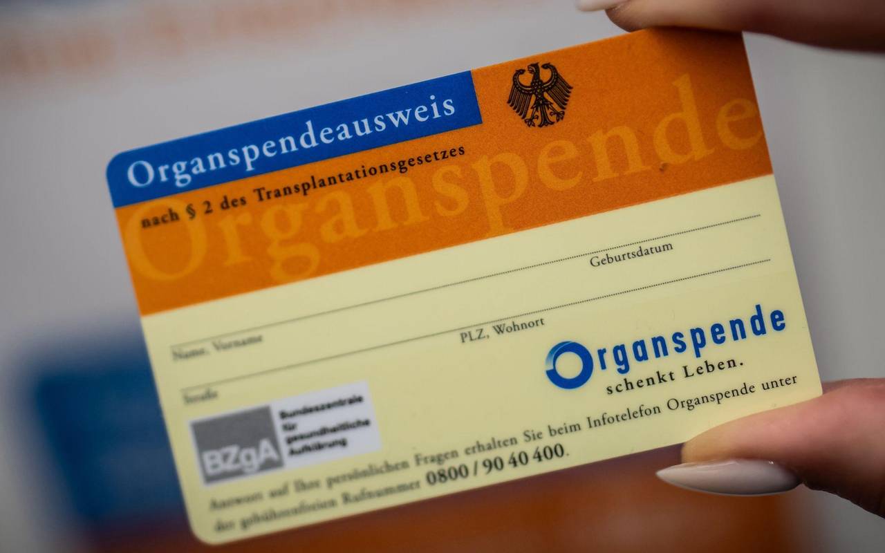 Organspendeausweis