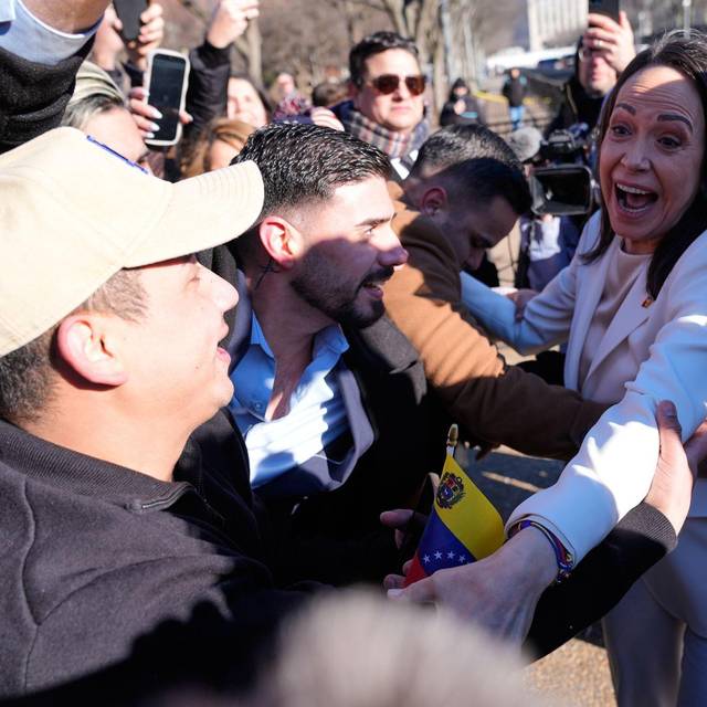 Friedensnobelpreisträgerin Machado im Weißen Haus