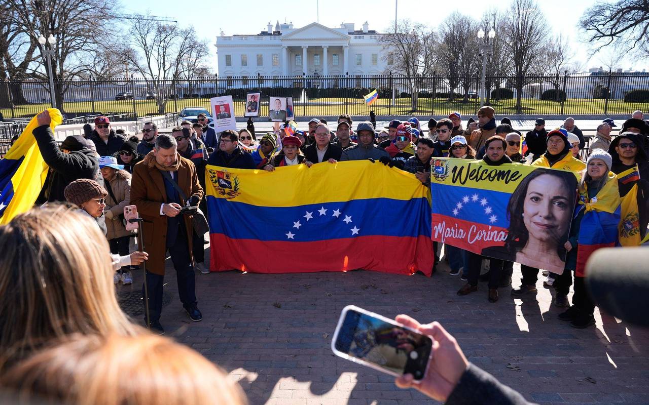 Friedensnobelpreisträgerin Machado im Weißen Haus
