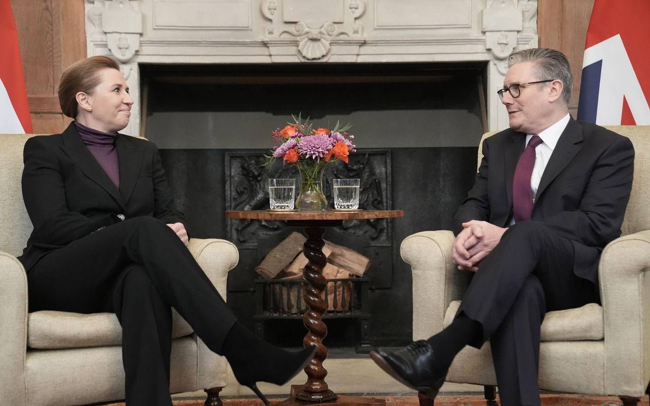 Mette Frederiksen und Keir Starmer