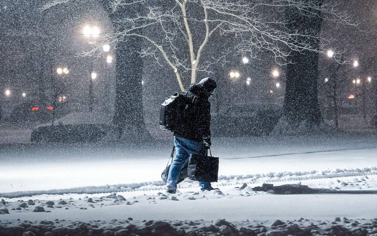 Winterwetter in den USA