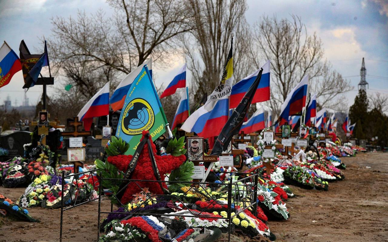 Russische Soldatengräber