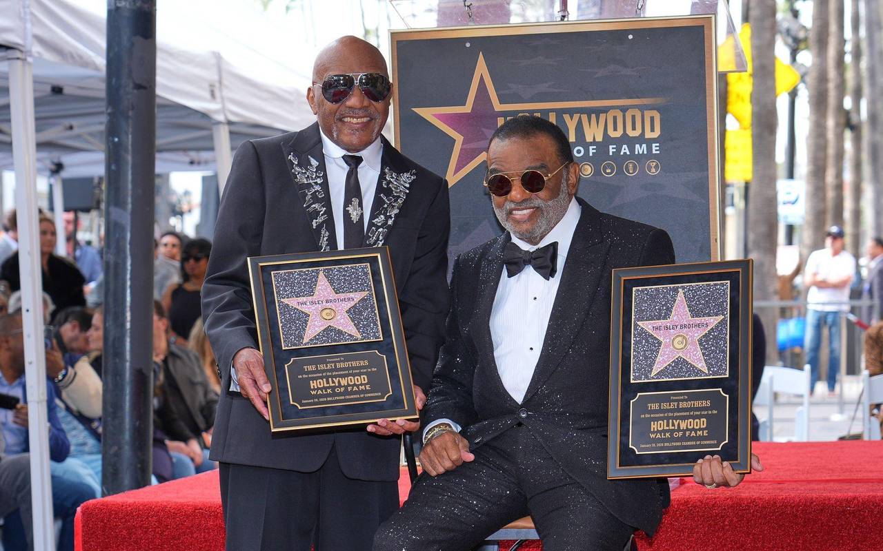 Stern auf dem Hollywood Walk Fame für Isley Brothers