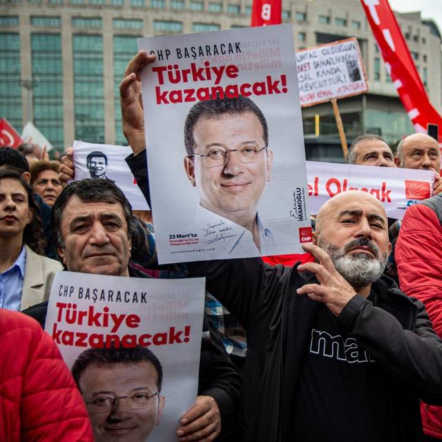 Demonstration in Istanbul