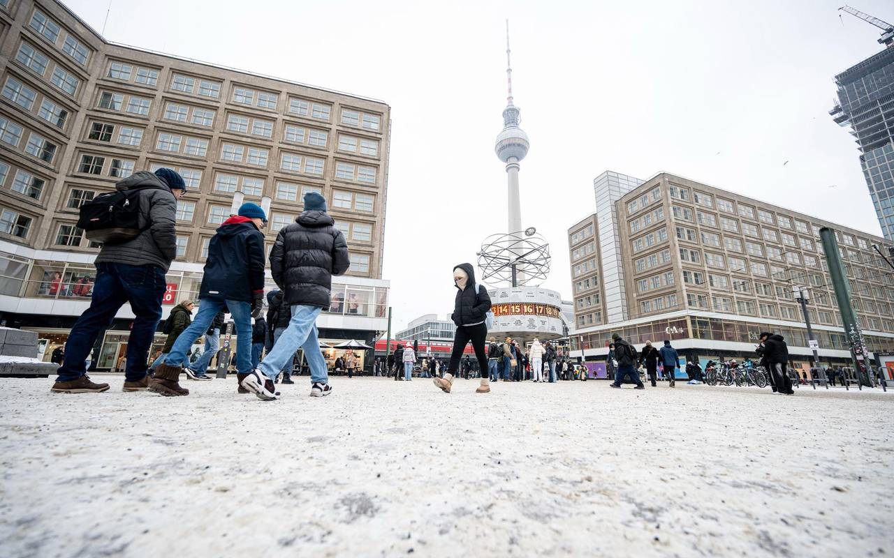 Winterwetter in Berlin
