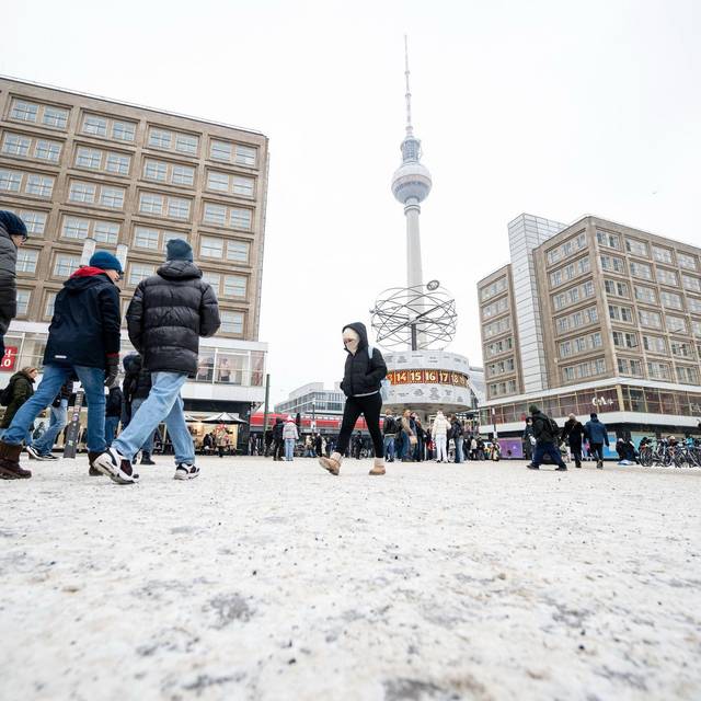 Winterwetter in Berlin