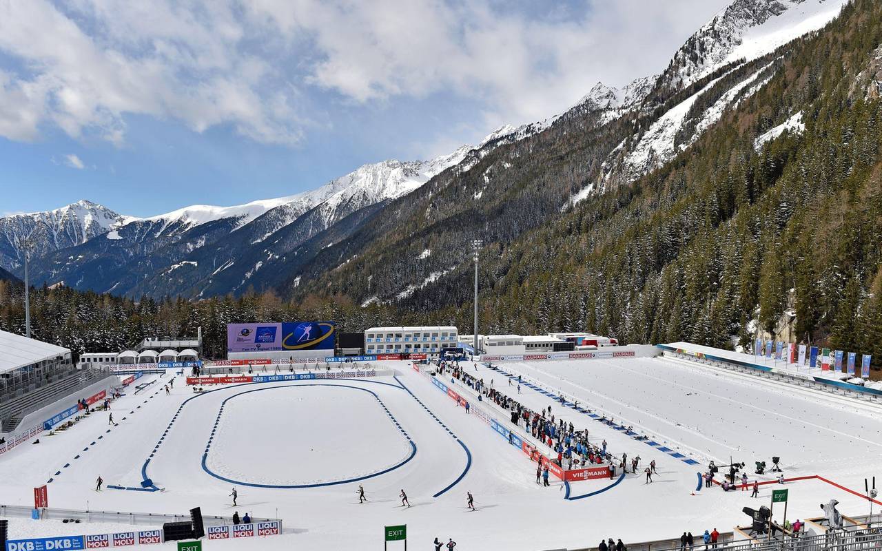 Biathlon-Stadion in Antholz