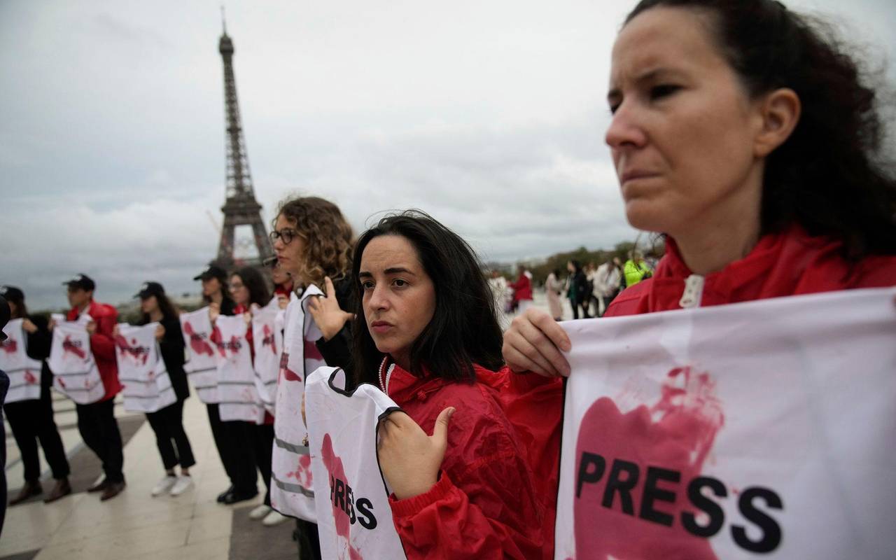 Nahost-Protest in Paris
