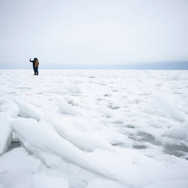 Winter an der Ostseeküste